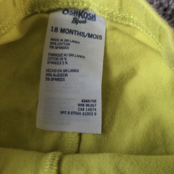 Outfit - Ralph Lauren and Oshkosh B' Gosh - girls 18 Months - Picture 6 of 6